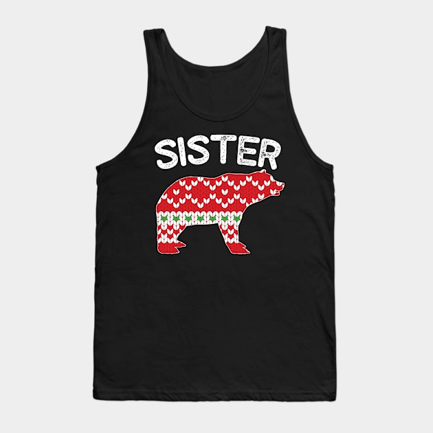 Sister Bear Matching Christmas Family Tank Top by RJCatch